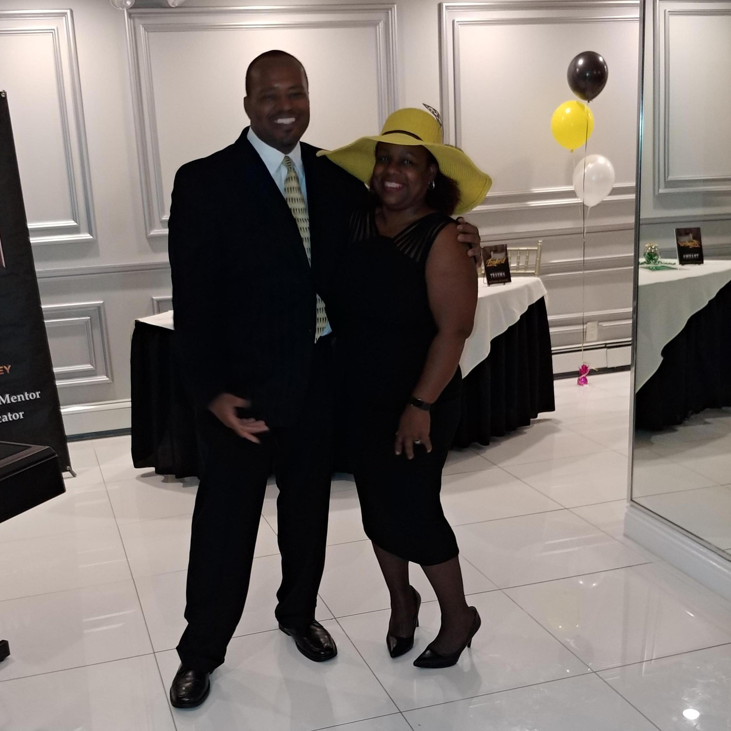 Support from your partner is something you'll always remember.  Tea With Dr. T, (July, 2018)