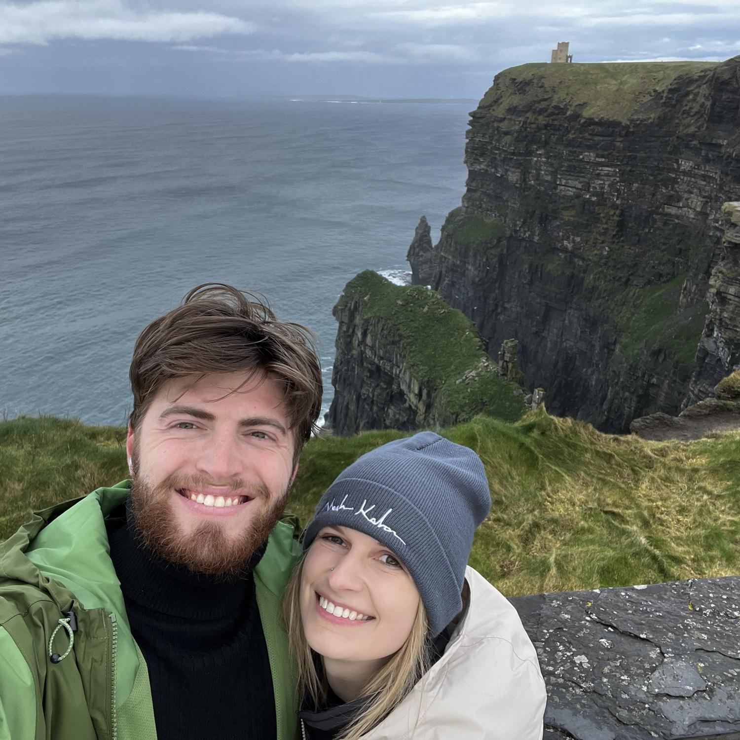 We went to Ireland for Jack’s 25th birthday! Here are the Cliffs of Moher! March 17th, 2023