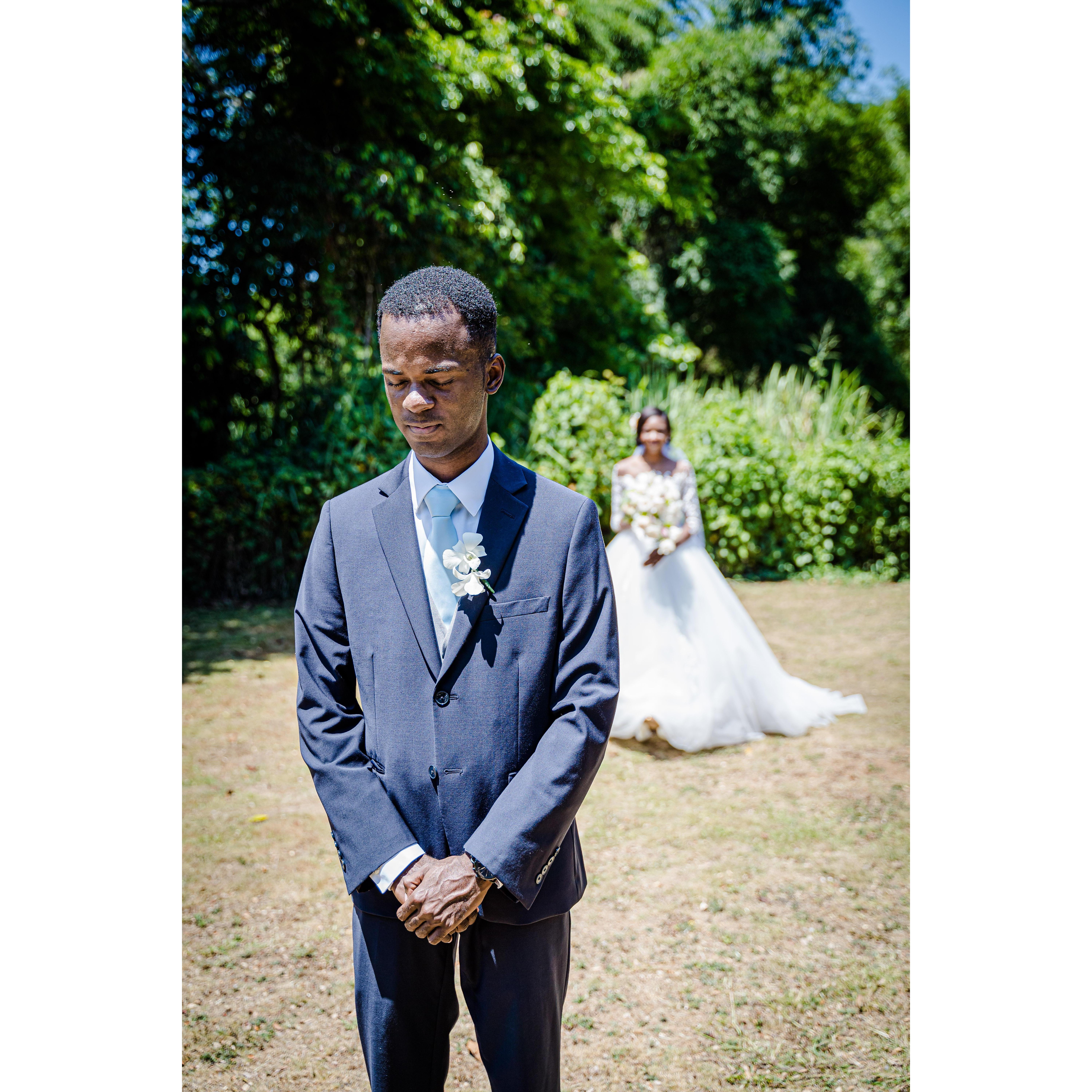 Approaching Jermain for the First Look