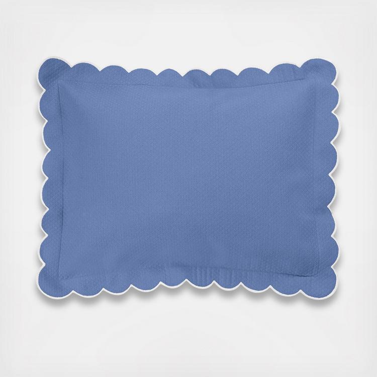 Diamond Pique Boudoir Sham