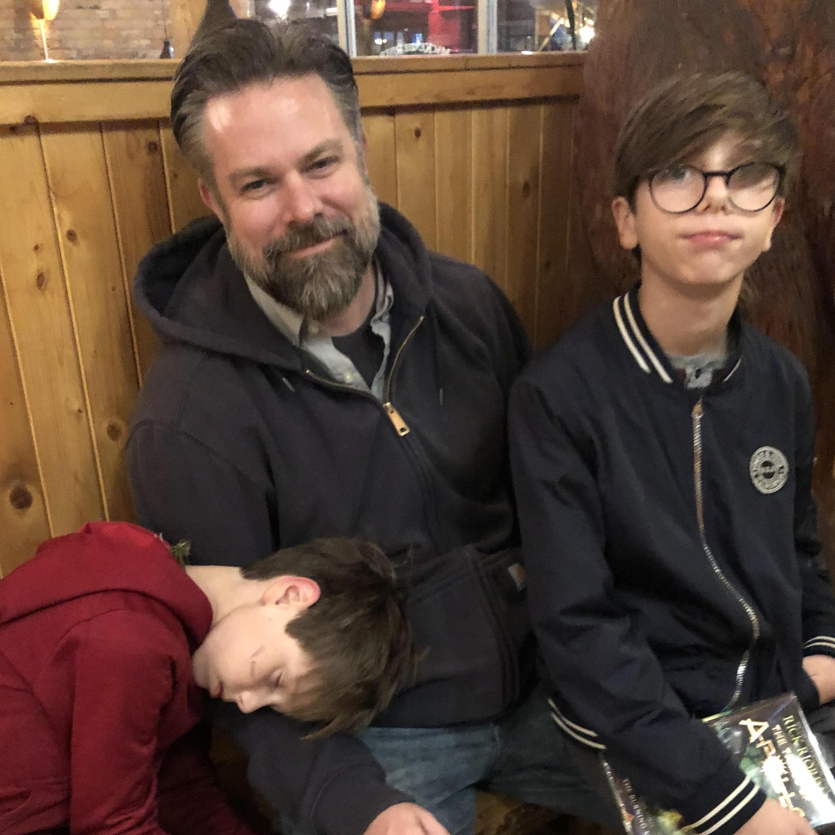 Josh has given up all hopes of having personal space ever again.