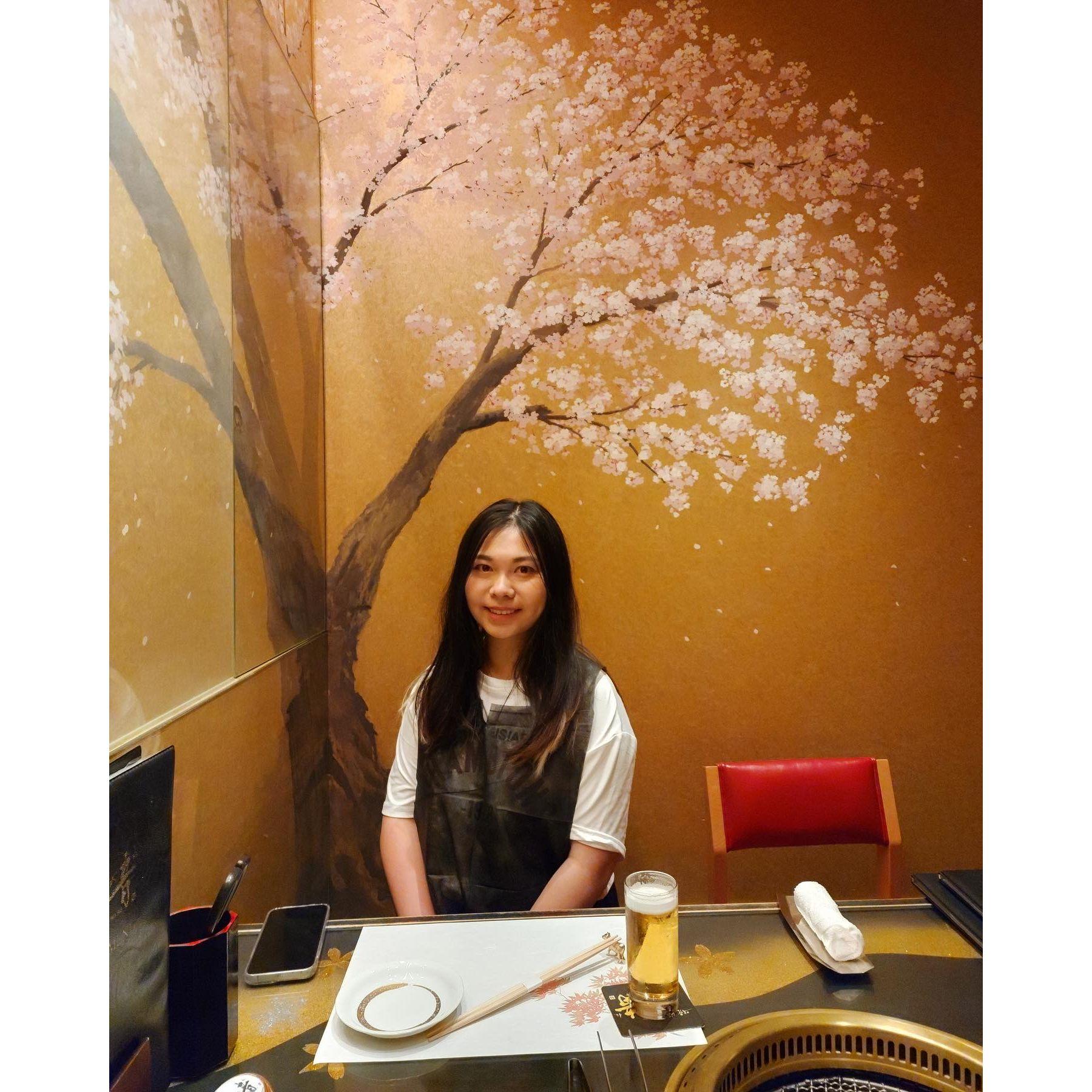 Our first date night in Japan