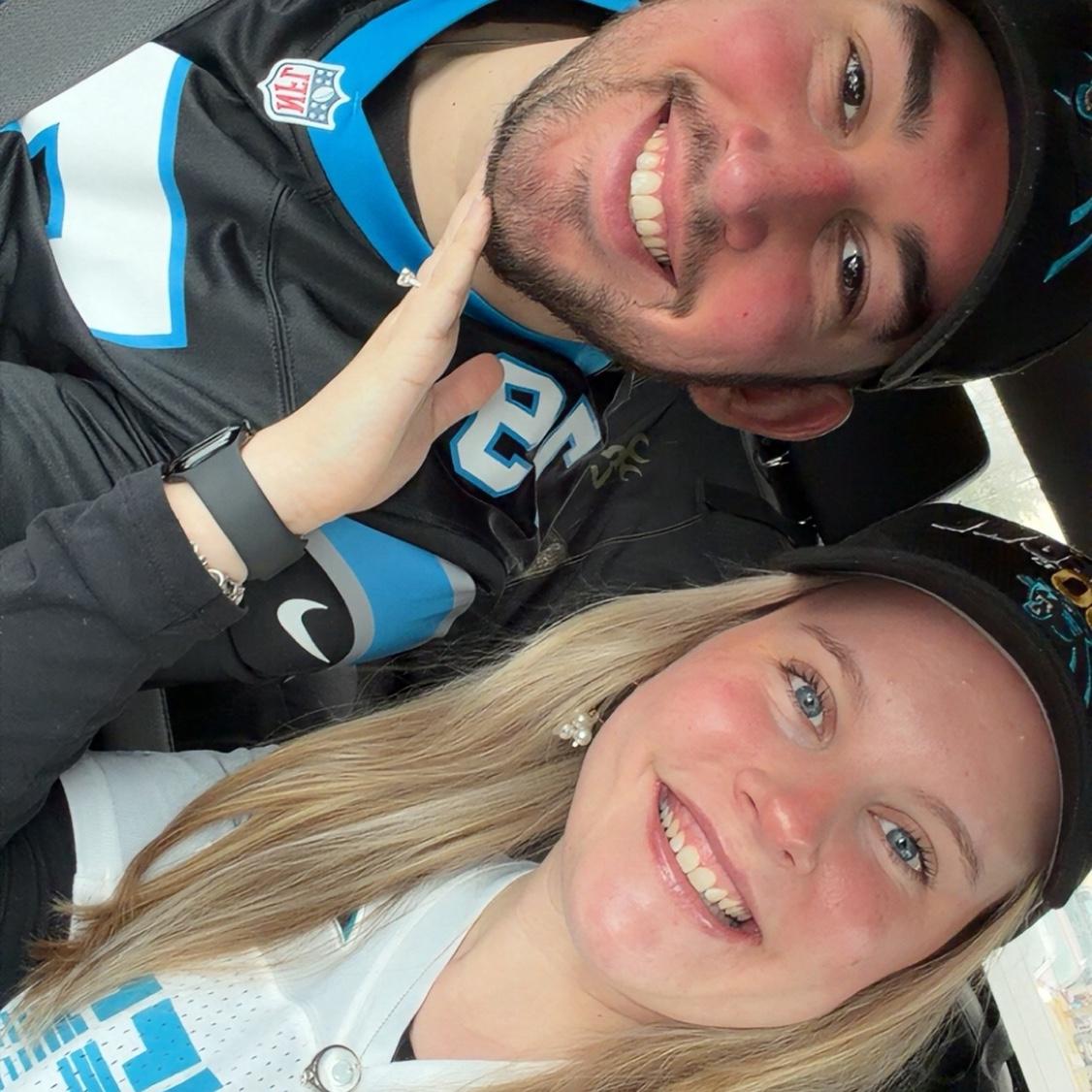 Took a spontaneous trip to see the Panthers game in NC!