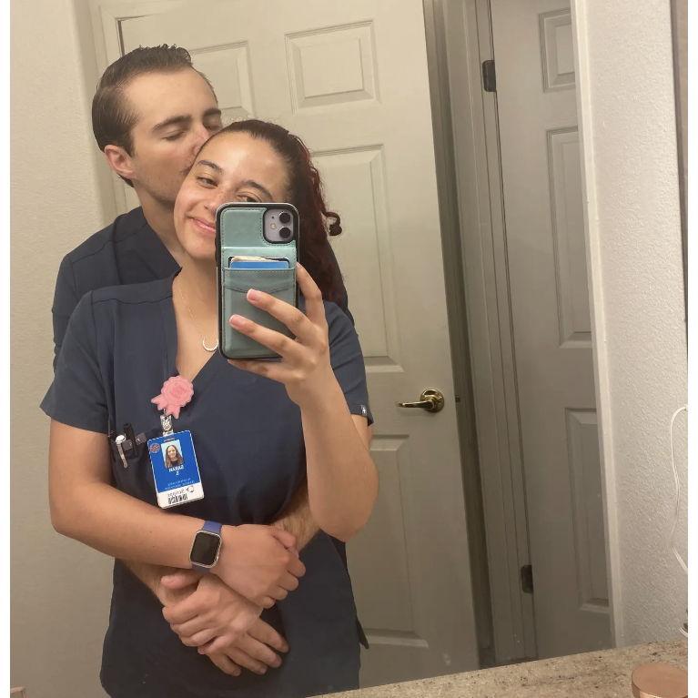 Matching scrubs