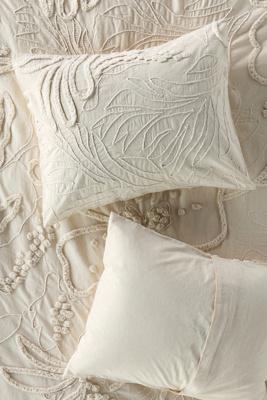 Malia Cotton Floral Candlewick Cotton Flex Shams, Set of 2
