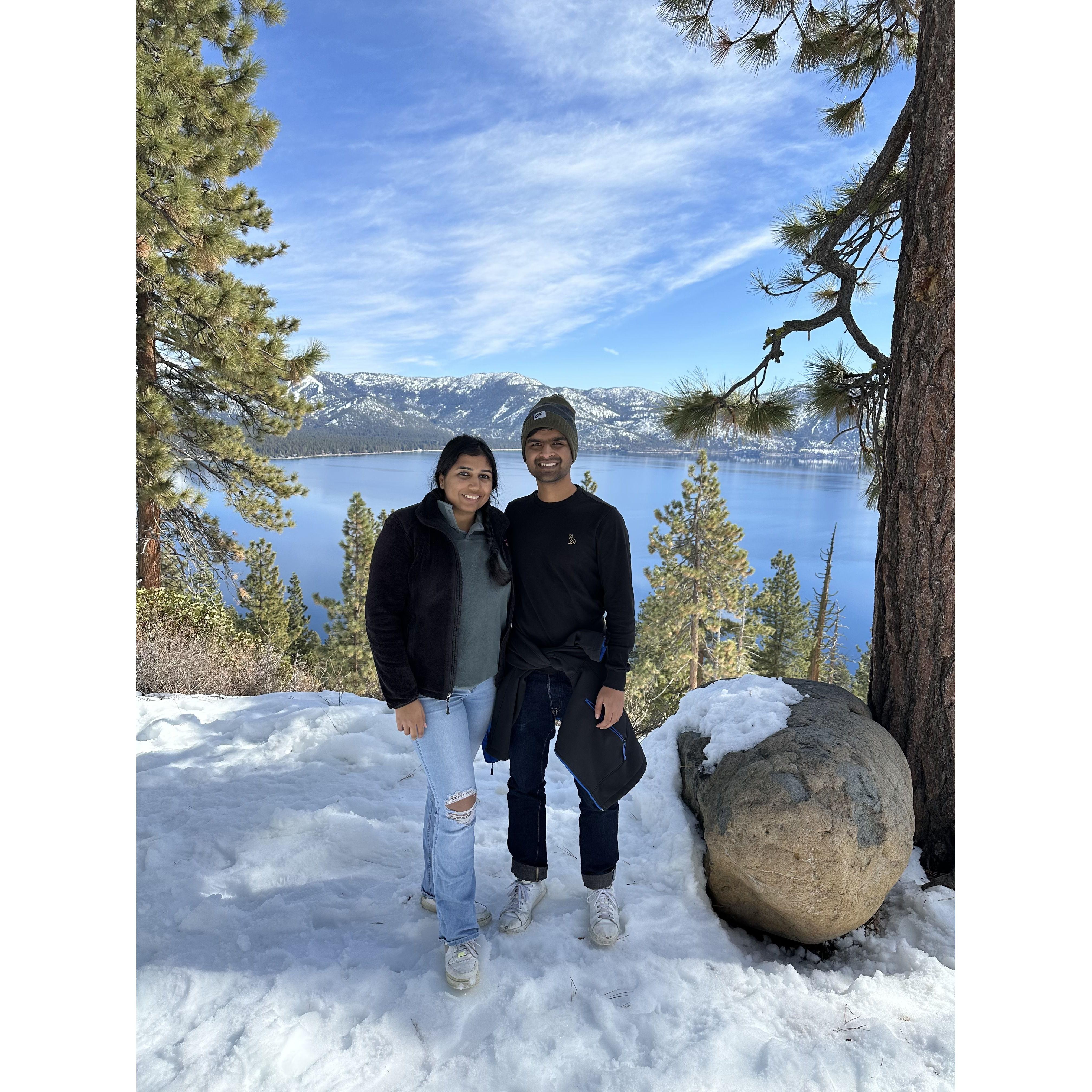 Tahoe, our favorite winter destination.