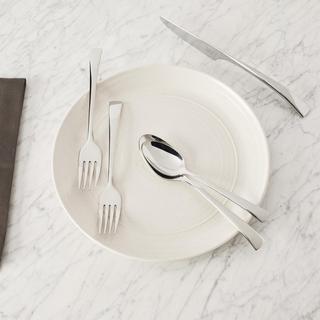 Bellasera Polished 45-Piece Flatware Set, Service for 8