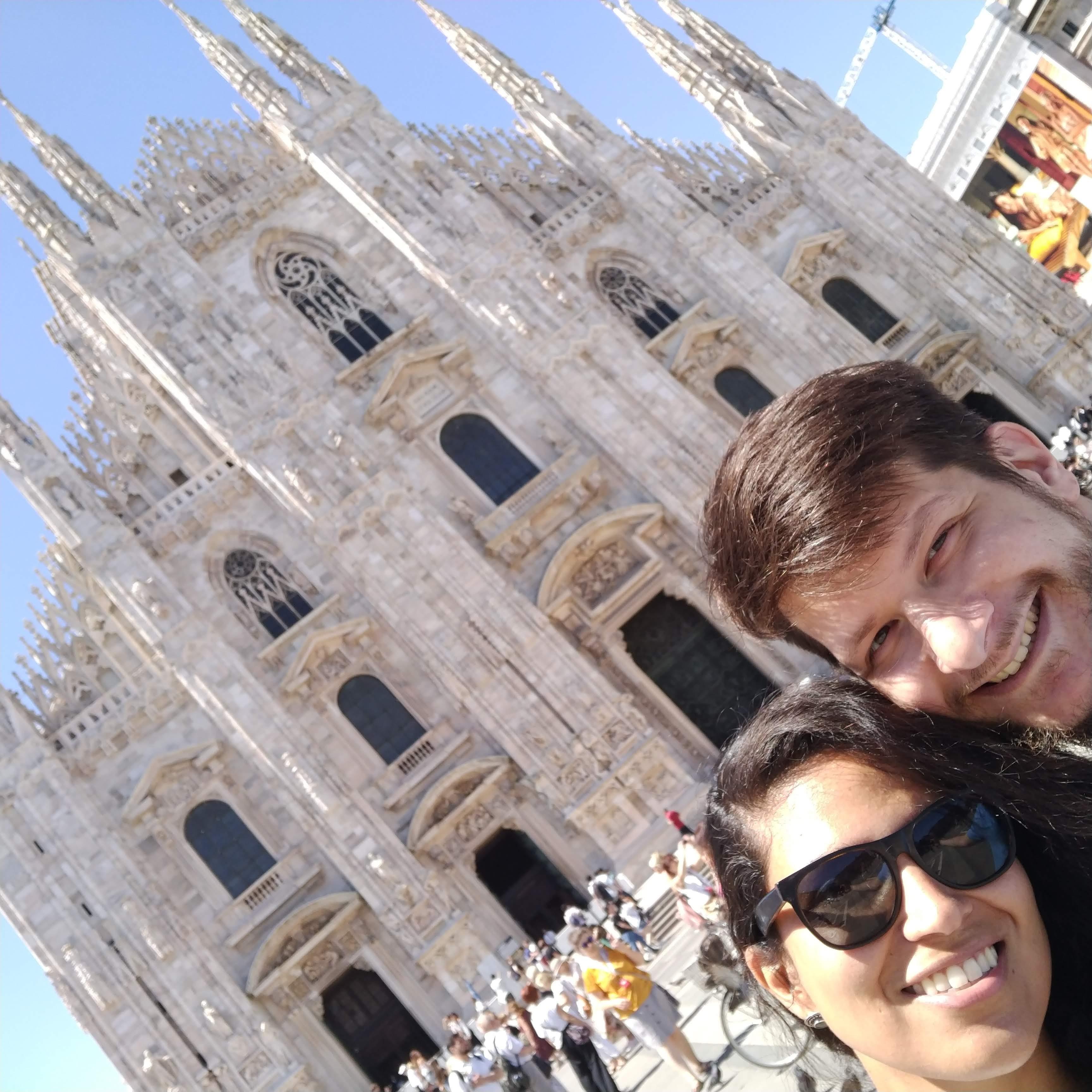 That about the diagonal selfies? Well we can fit Duomo that way. So bravo to us for thinking this... REMINDER: Are you coming to our wedding? Did you RSVP yet?