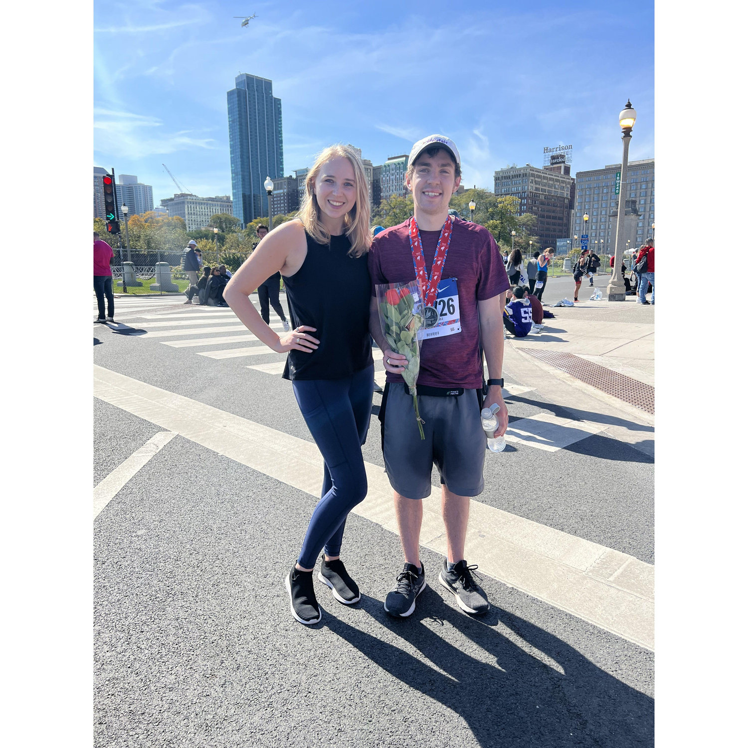 Crushing Jack's second marathon!