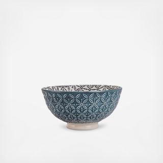 Aster Rice Bowl, Set of 4