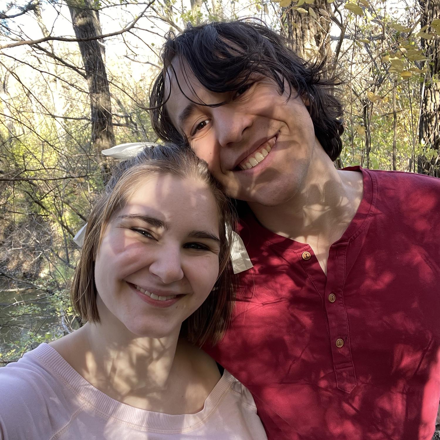 Enjoying the nice weather