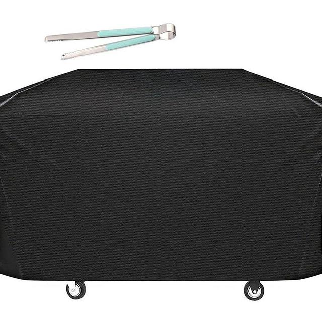 ZBXFCSH Heavy Duty 5483 Griddle Cover Fits Blackstone 28 inches Griddle Cooking Station with Hood Water Resistant, Weather Resistant, 600D Polyester Flat Top Gas Grill Cover with Cinch Straps, Black