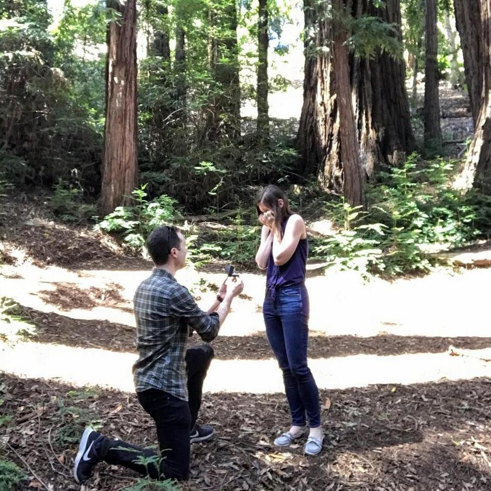 She said "Yes!"