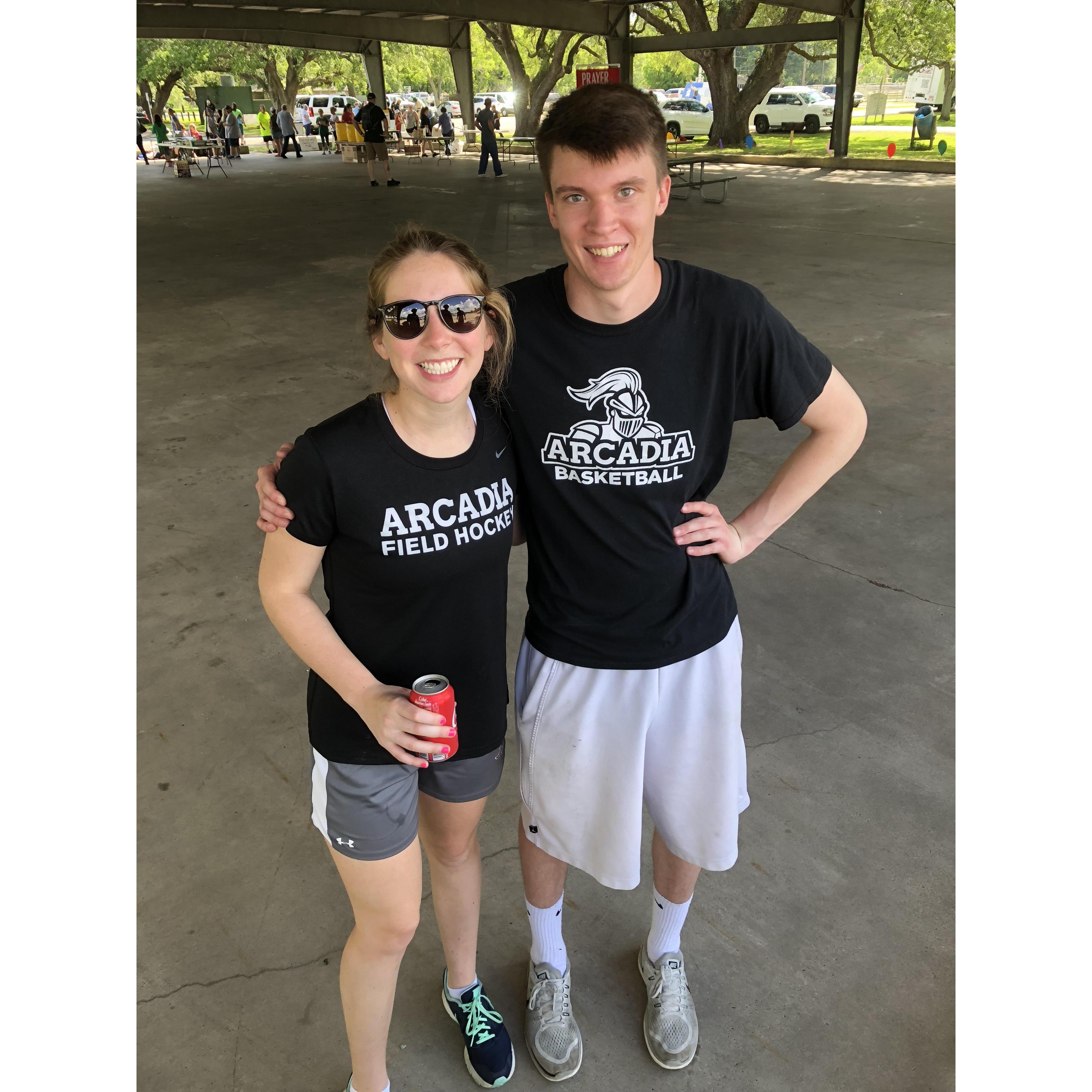 Hurricane Harvey service trip through Arcadia University - Summer 2018
