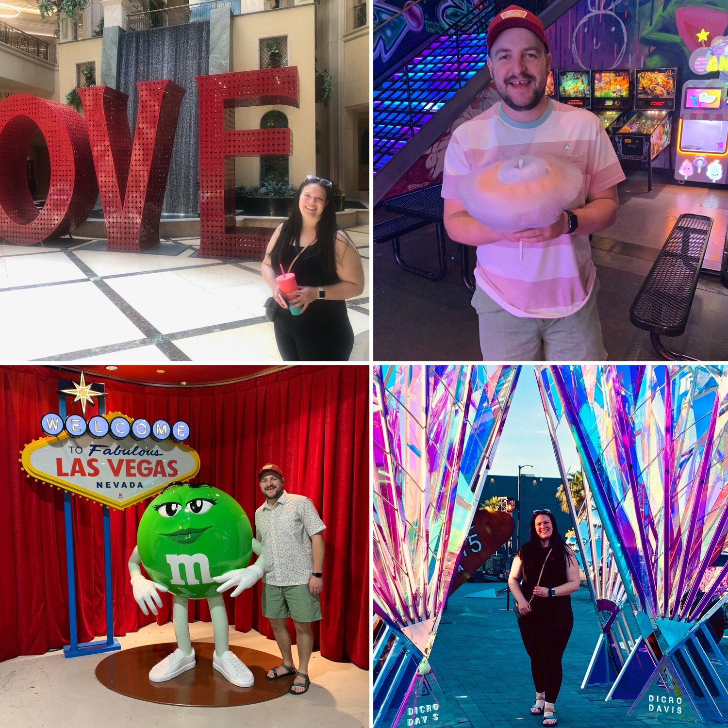 We returned to Vegas in 2024 to celebrate Russell's graduation! We indulged in steak dinners, wacky attractions, and 2 famous buffets!