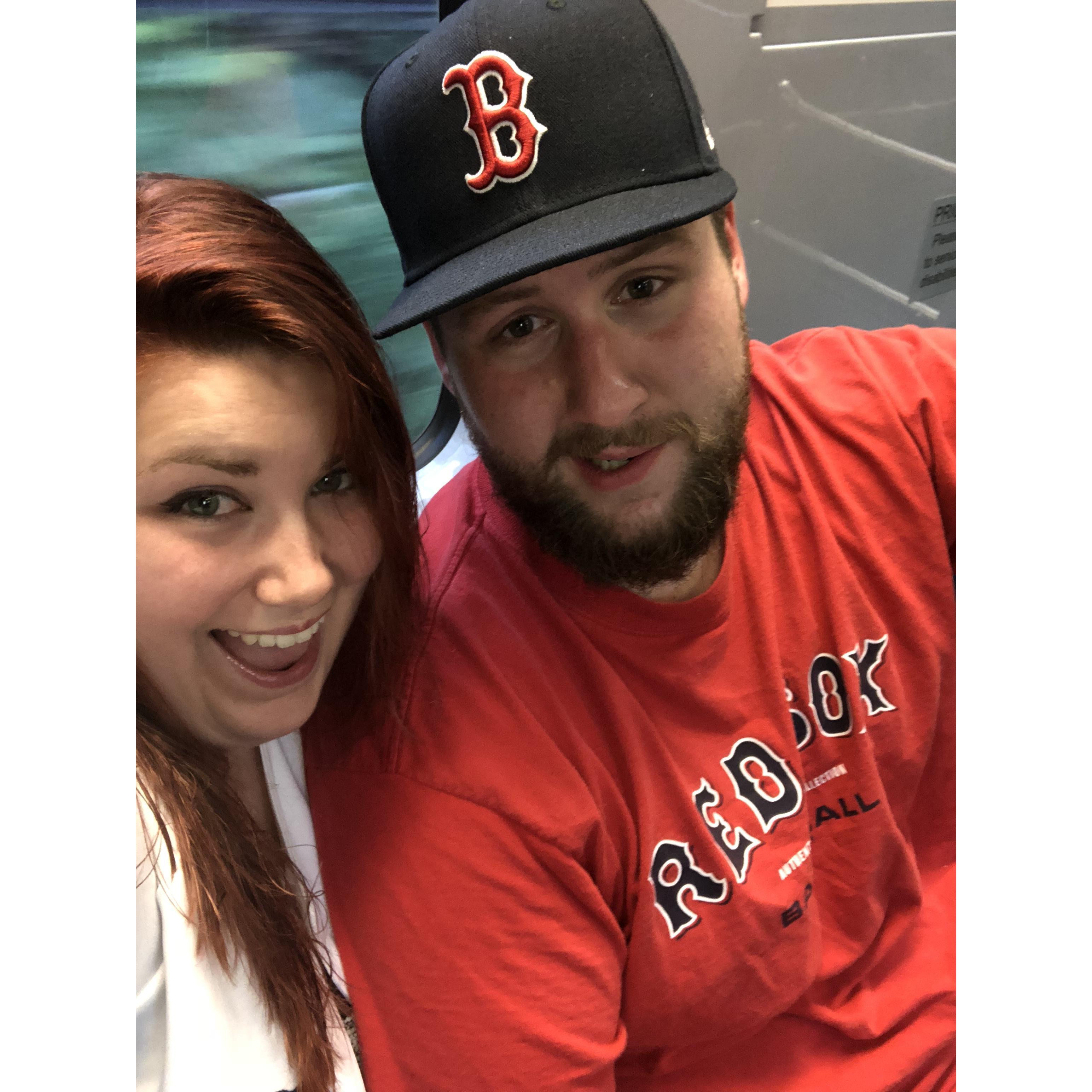 Red Sox games and nights running around Boston