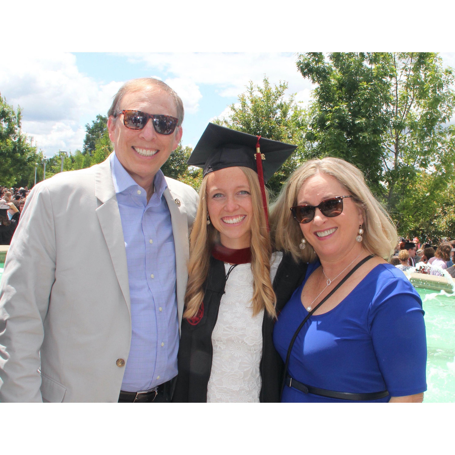 Elyssa's University of South Carolina Master's Degree.