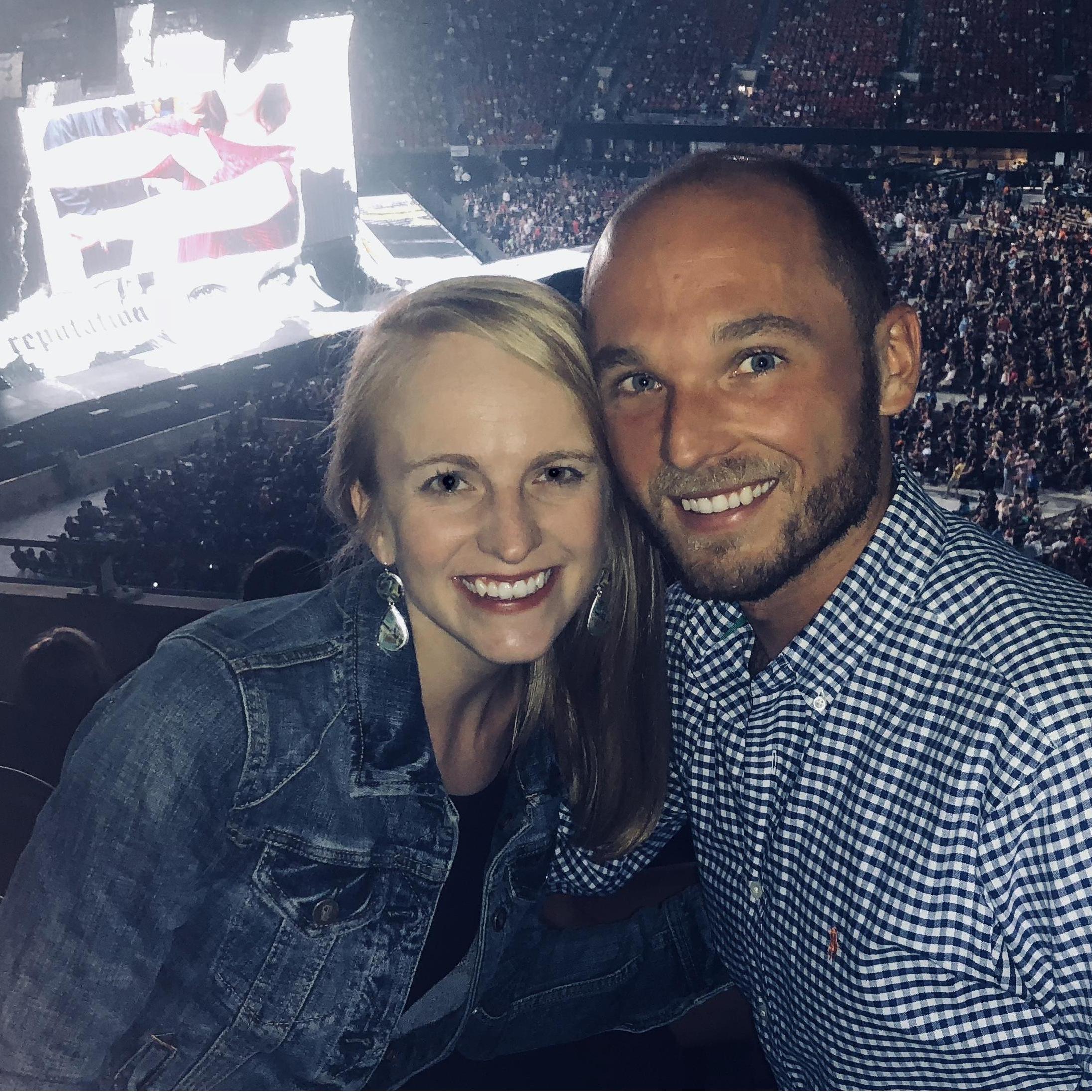 Taylor Swift's Reputation tour in 2018. Kyle only cried twice during this performance.