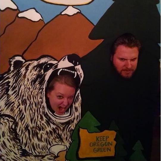 Checking out a brewery, February 2015