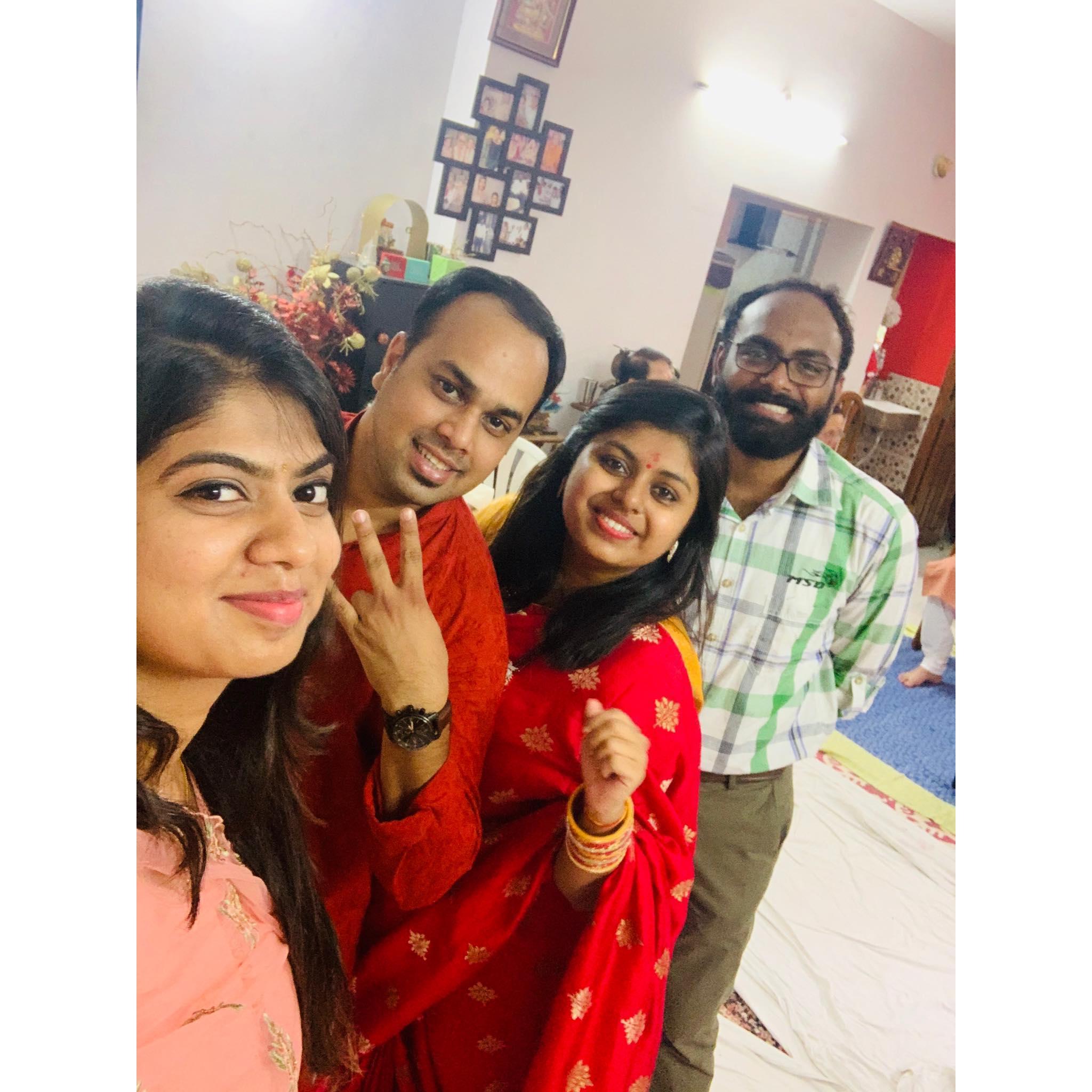 We request you to get used to Amit's staple pose