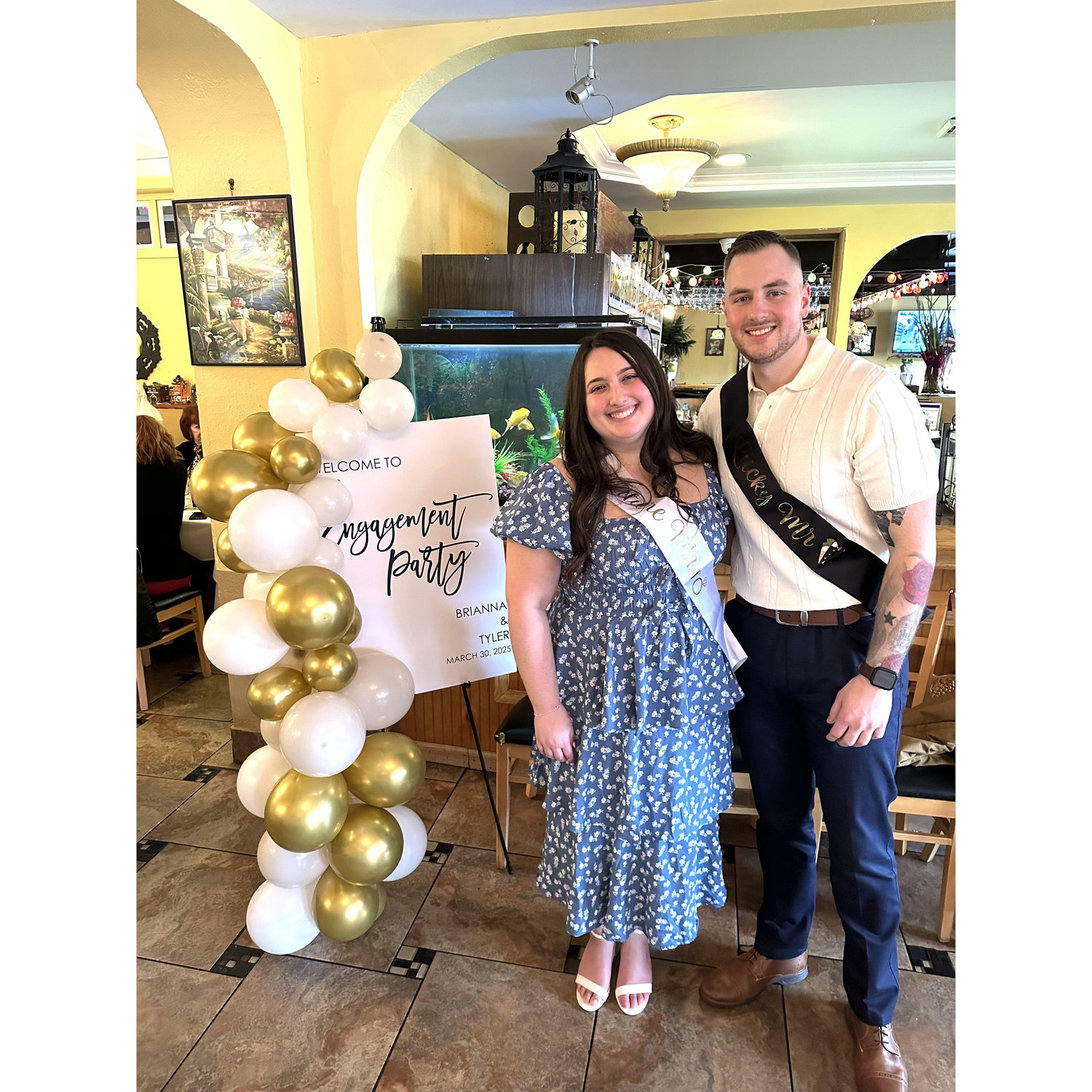 March 30th, 2025 - Our Engagement Party