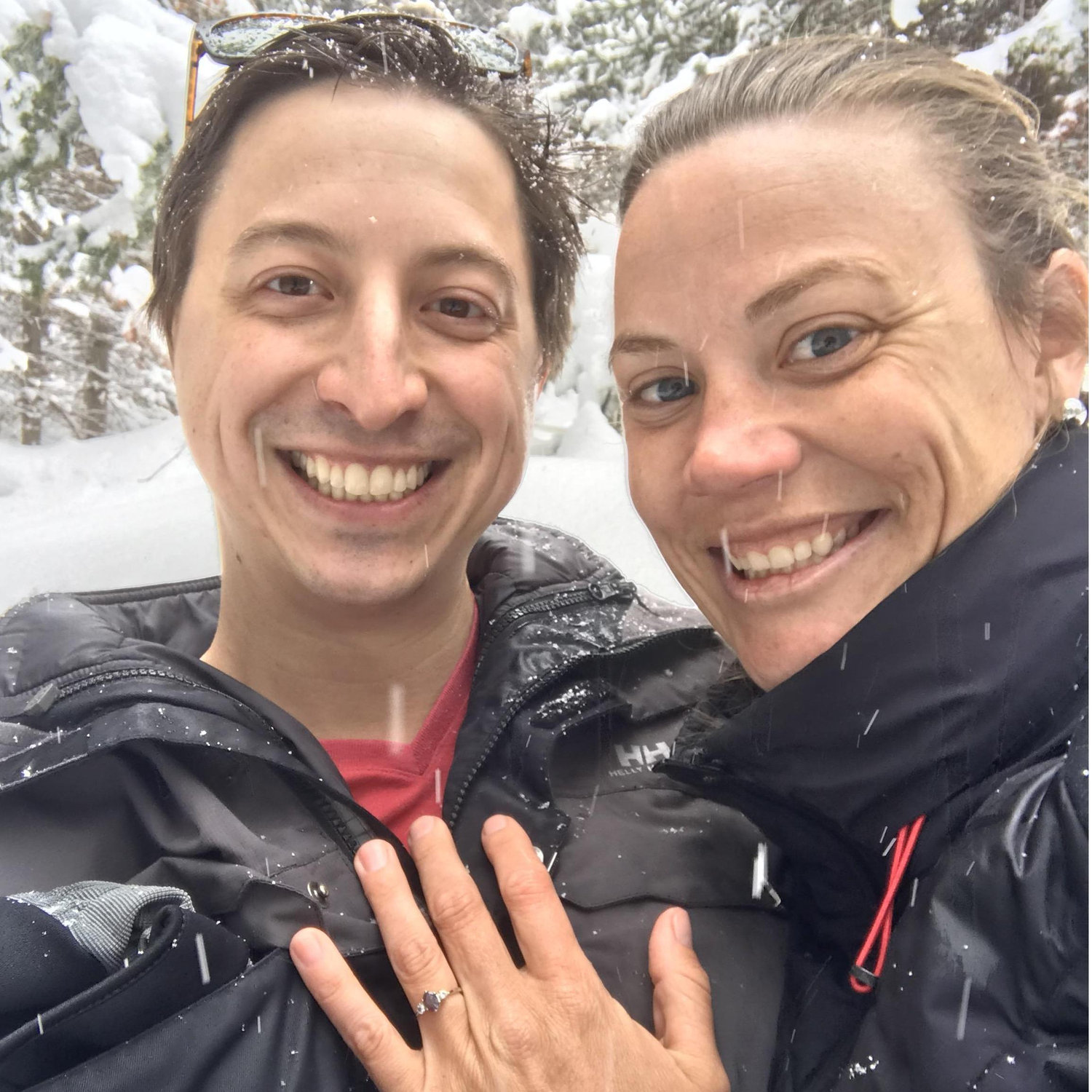 The proposal in Park City, Utah!