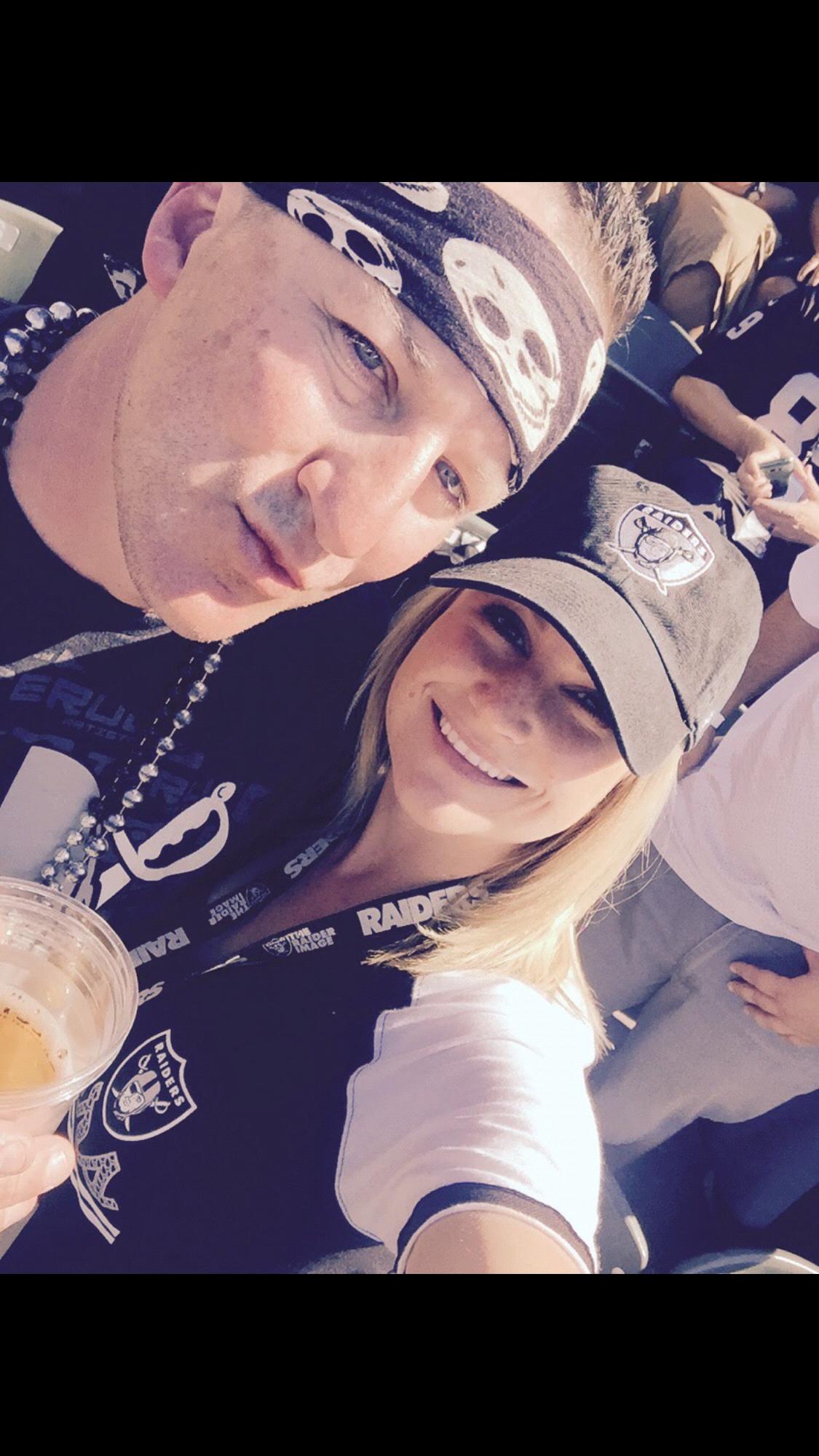 My first EVER raider game with my love!