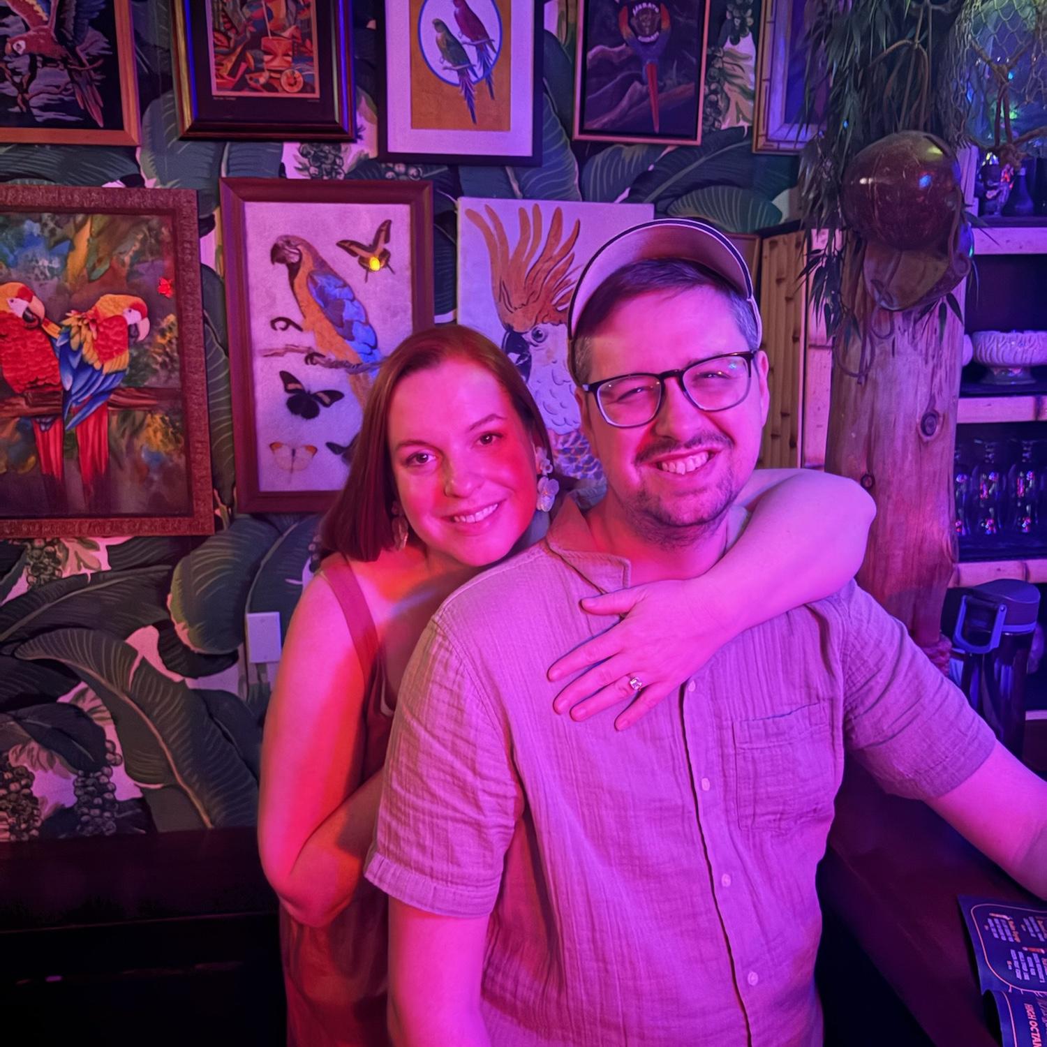 Fun fact: Teresa has a tiki bar! We enjoy “research” trips whenever we travel. California May 2026
