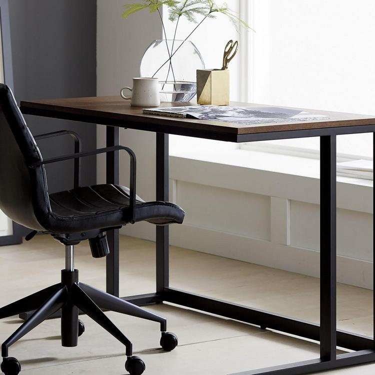 Crate And Barrel Pilsen Walnut Top Desk Zola