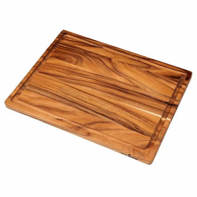 Villa Acacia Extra Large Meat Carving Board with Groove