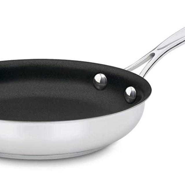 Cuisinart Chef's Classic Stainless Nonstick 8-Inch Open Skillet