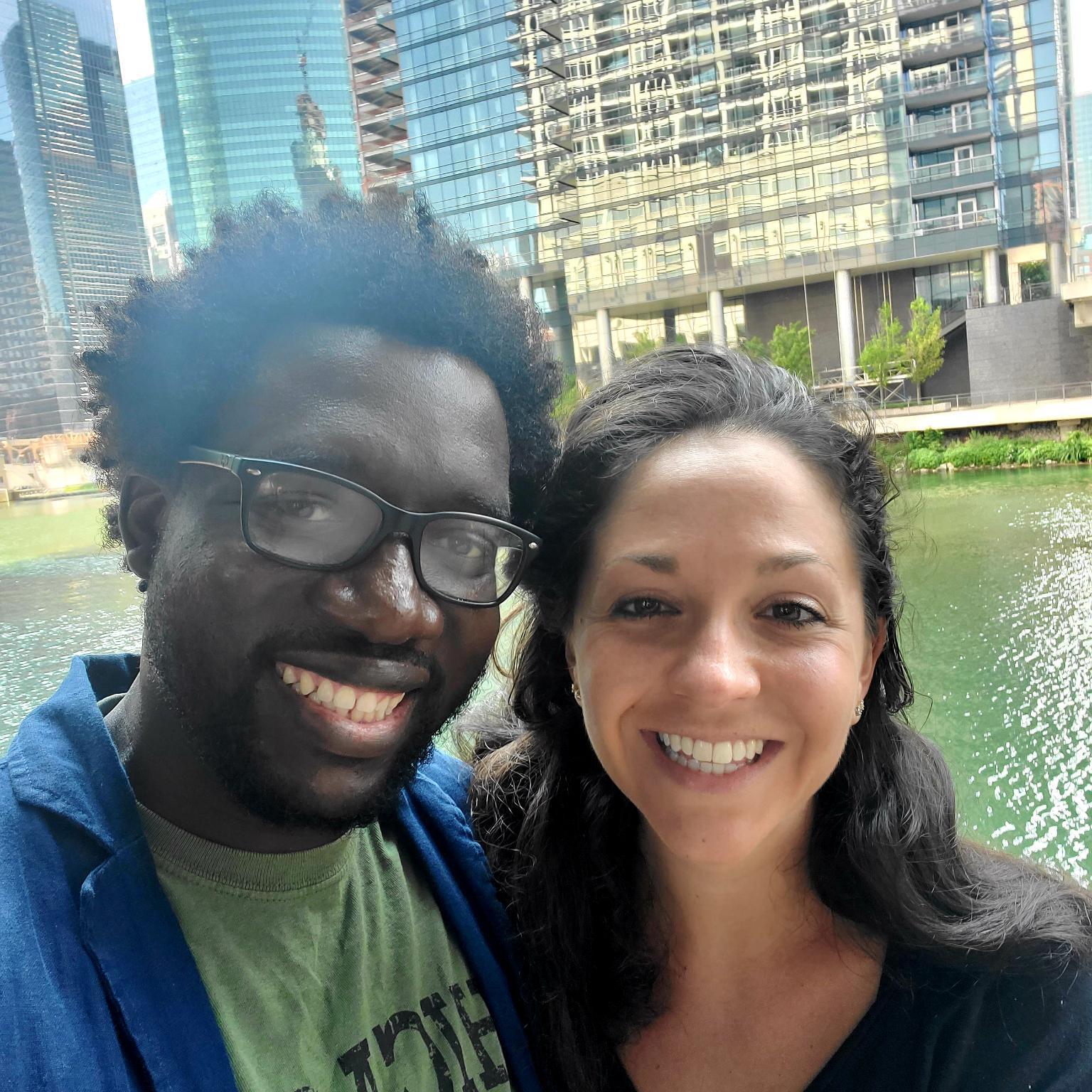 By the Chicago River