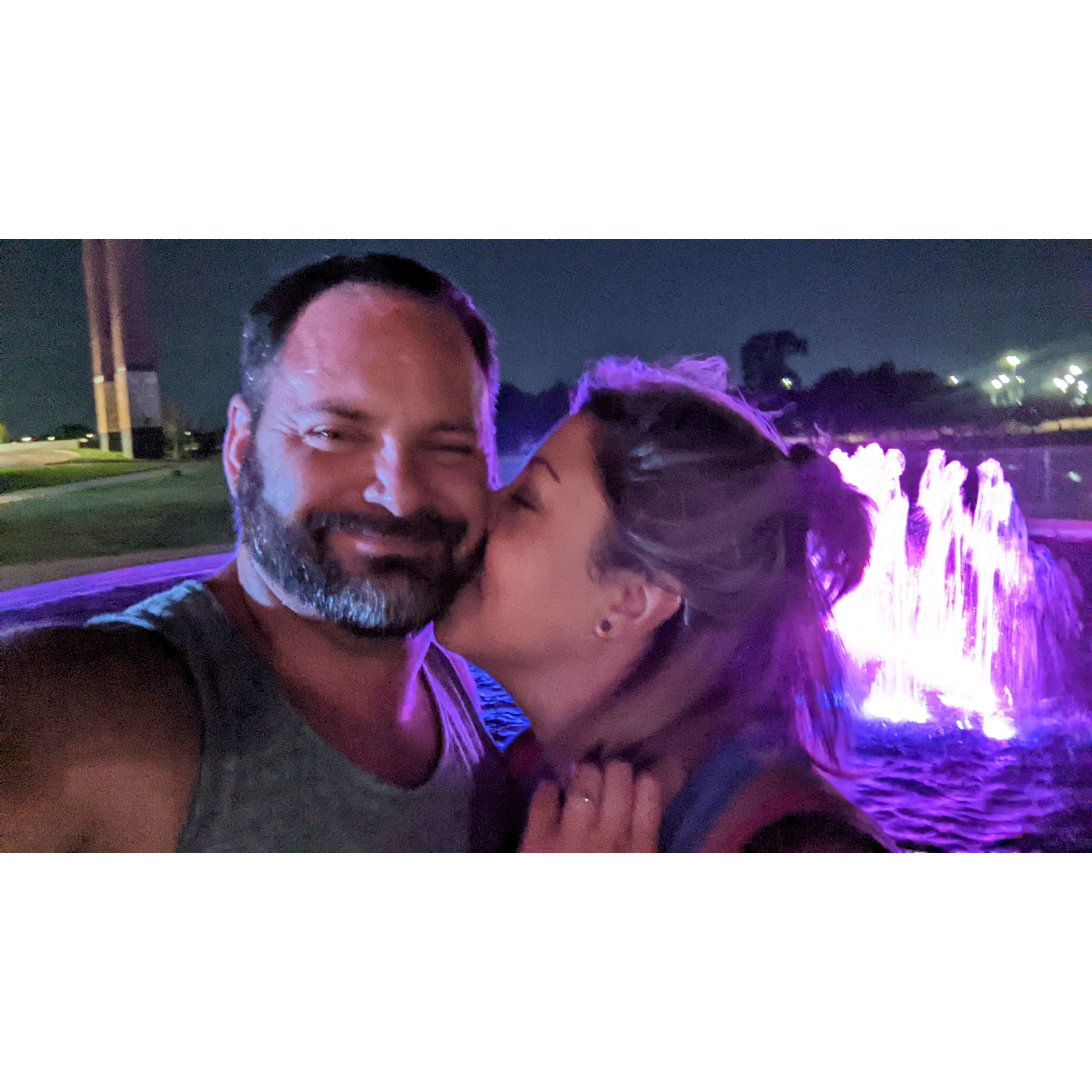 Oklahoma? Might've been our 3 year anniversary...