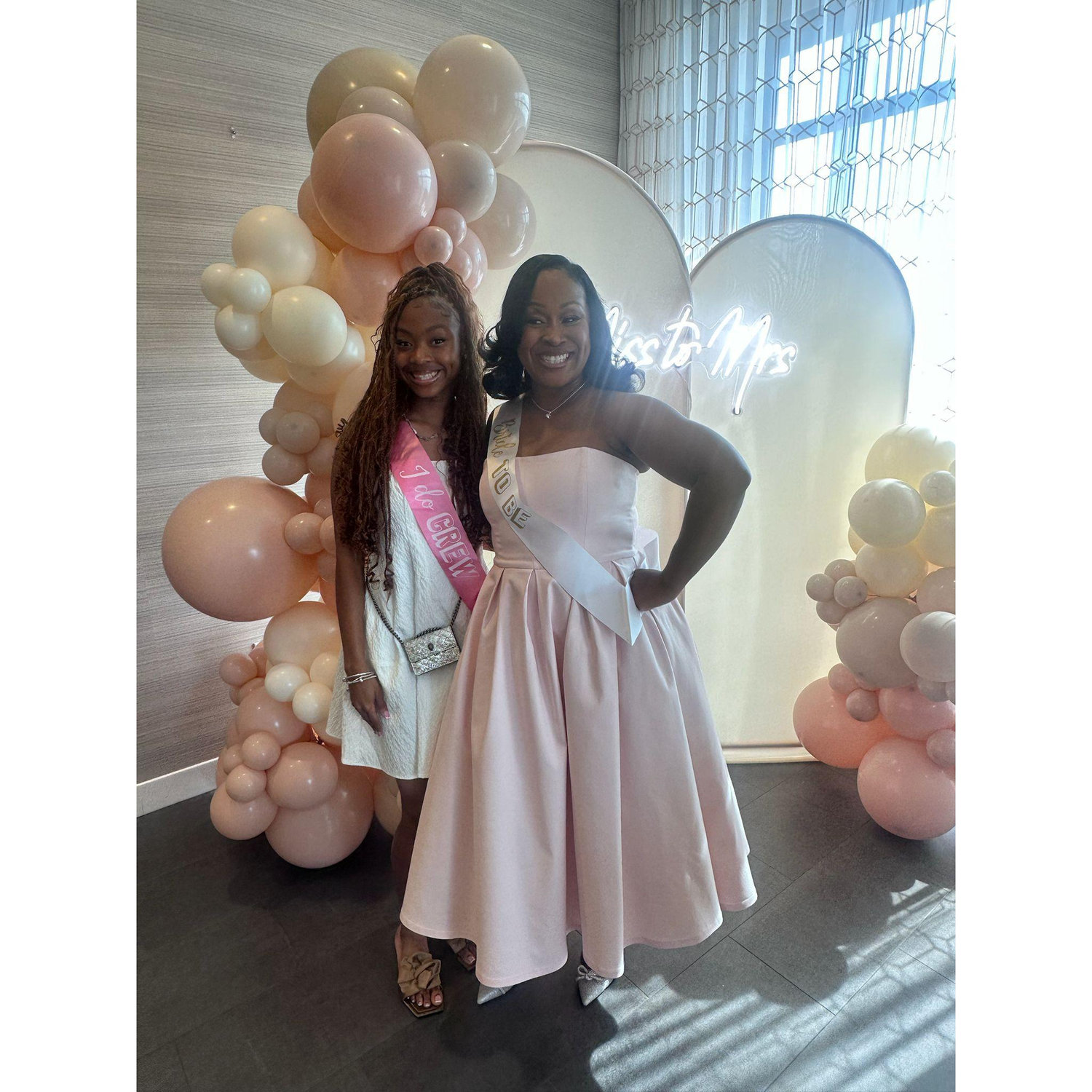 My Baby Kenny & Beautiful Bridesmaid at Bridal Shower 6/21/2025