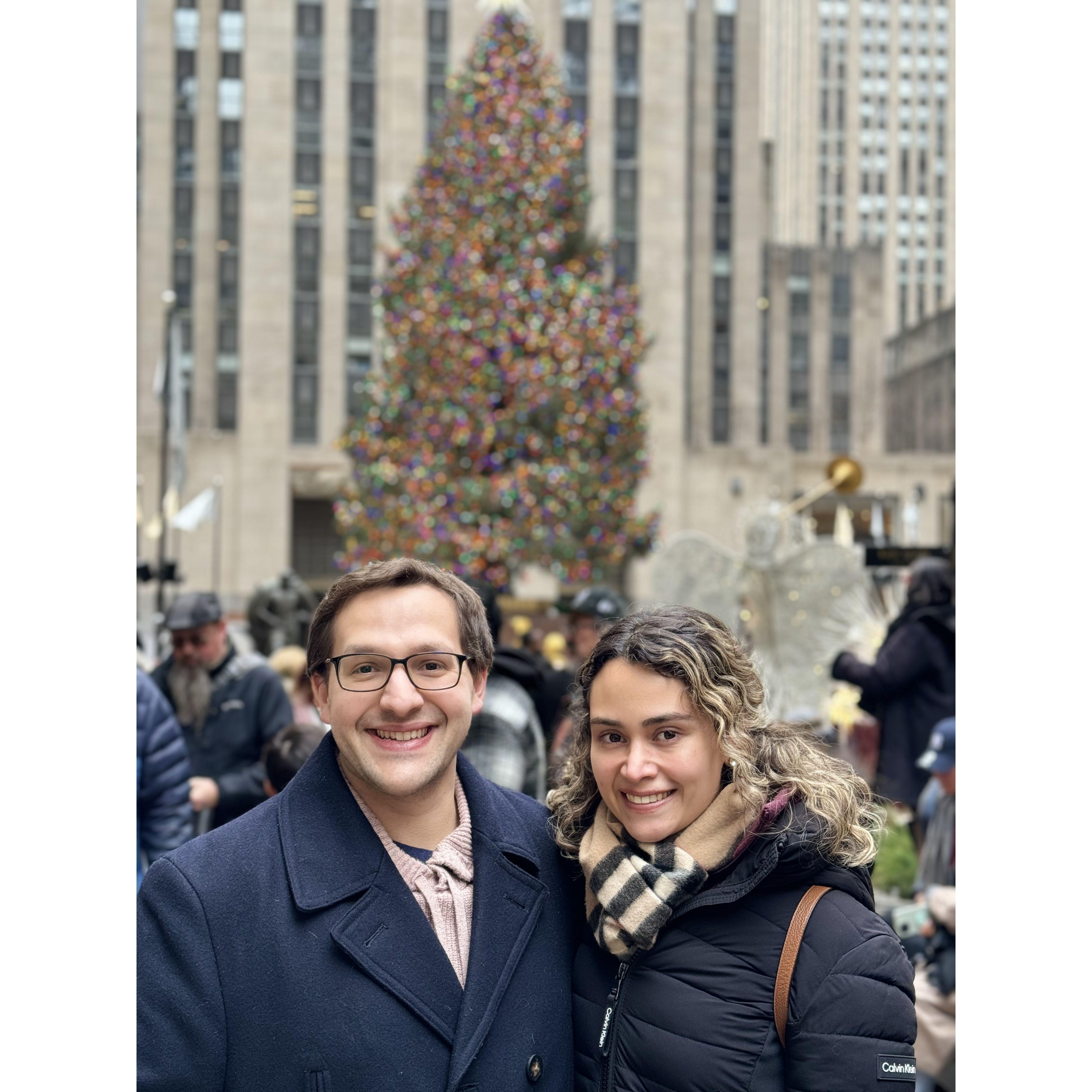 Our first Christmas together