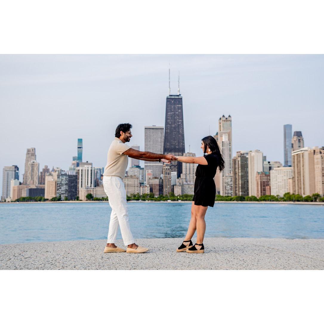 Our lovely engagement photos were taken by the very talented Anair Photography! Look him up for some great Chicago pics :)