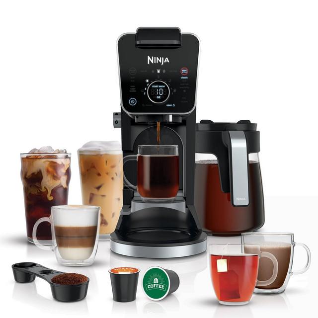 Ninja CFP301 DualBrew Pro Specialty Coffee System, Single-Serve, Pod, and 12-Cup Drip Coffee Maker