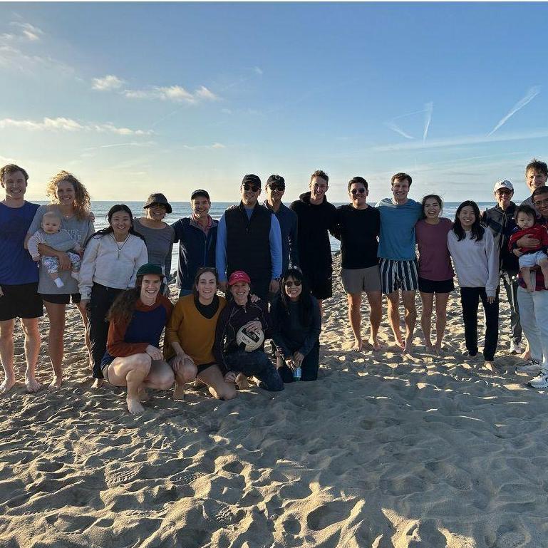 We got to ring in the New Year with both sides of our families in San Diego