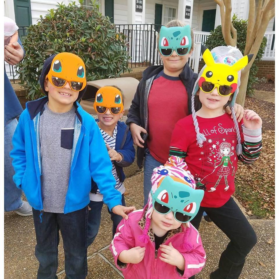 The coolest kids on the block; Riley, Keenan, Camden, Kenleigh & Chole