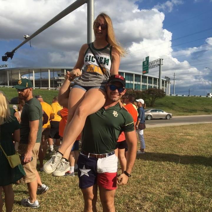 First Baylor Game together.