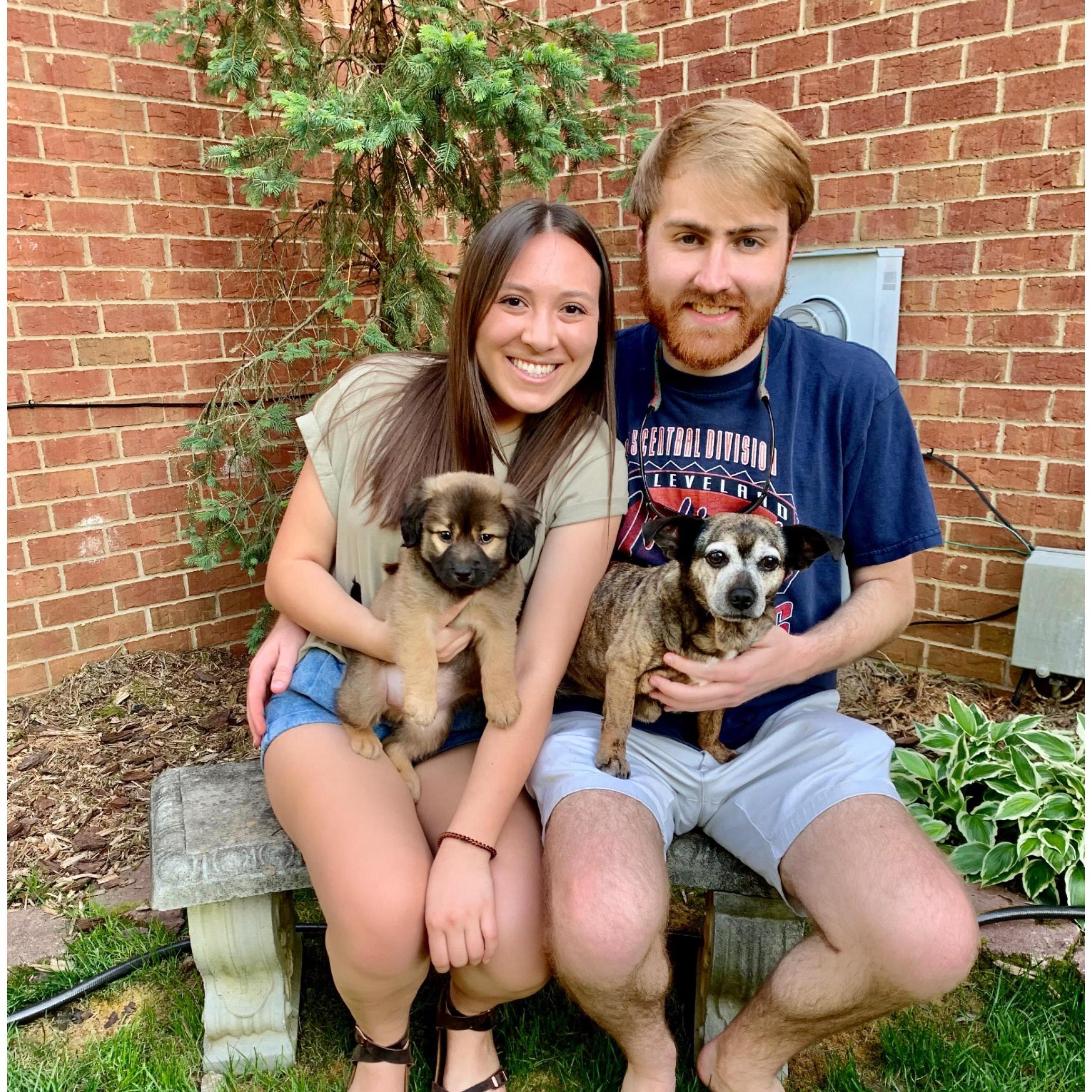 Added another dog to the family (Bear)