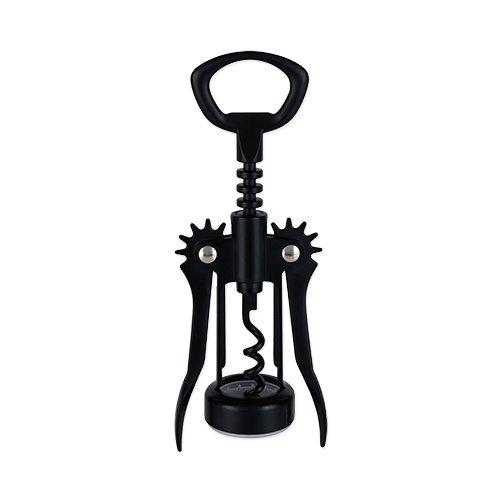 True Soar: Winged Matte Black Corkscrew
