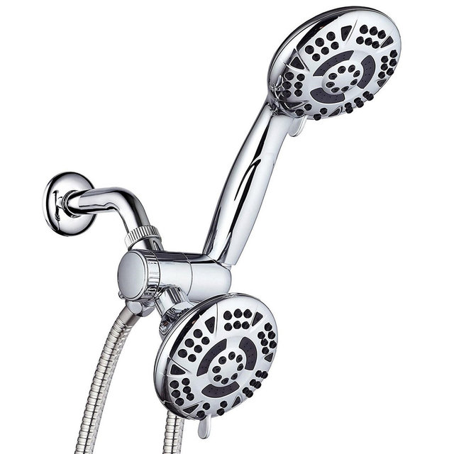 AquaDance High Pressure Twin Shower Combo