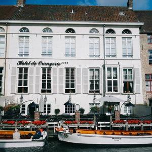 Night at Canalside Hotel in Bruges, Belgium