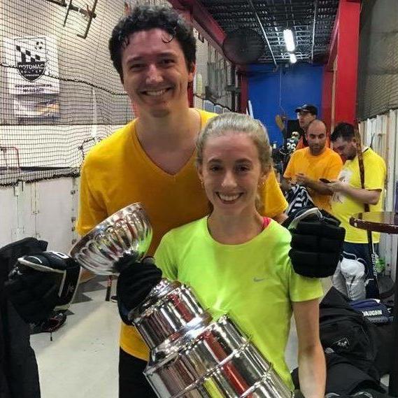 Our first (but not last) floor hockey championship!