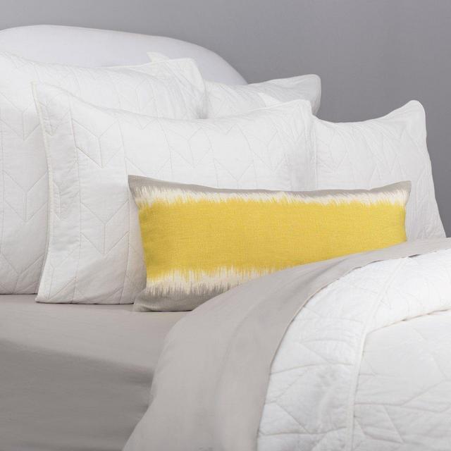 The Chevron Soft White Quilt