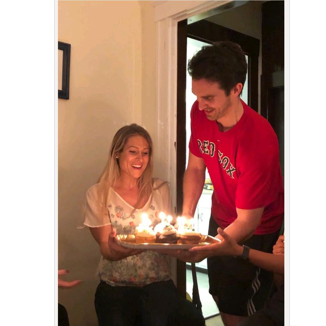 Kristin having fun turning 31!