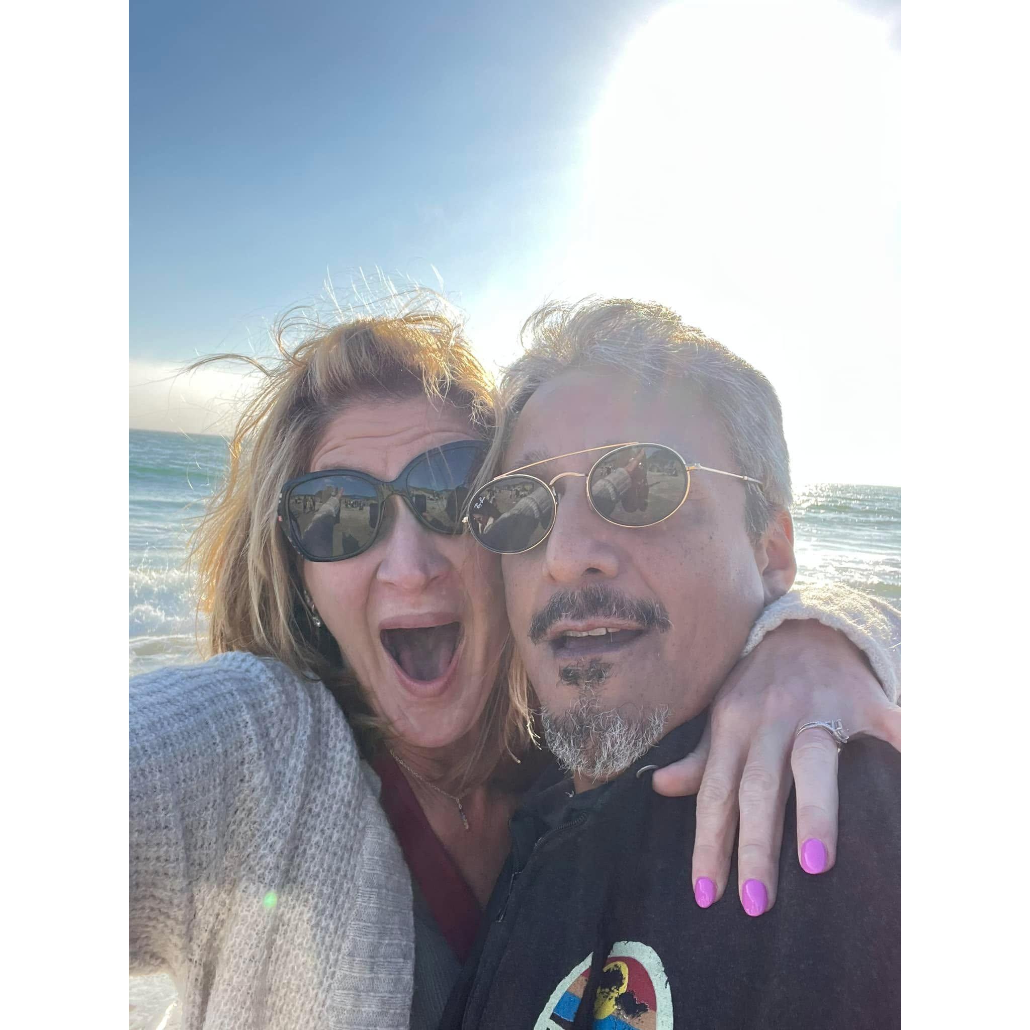 She said yes!