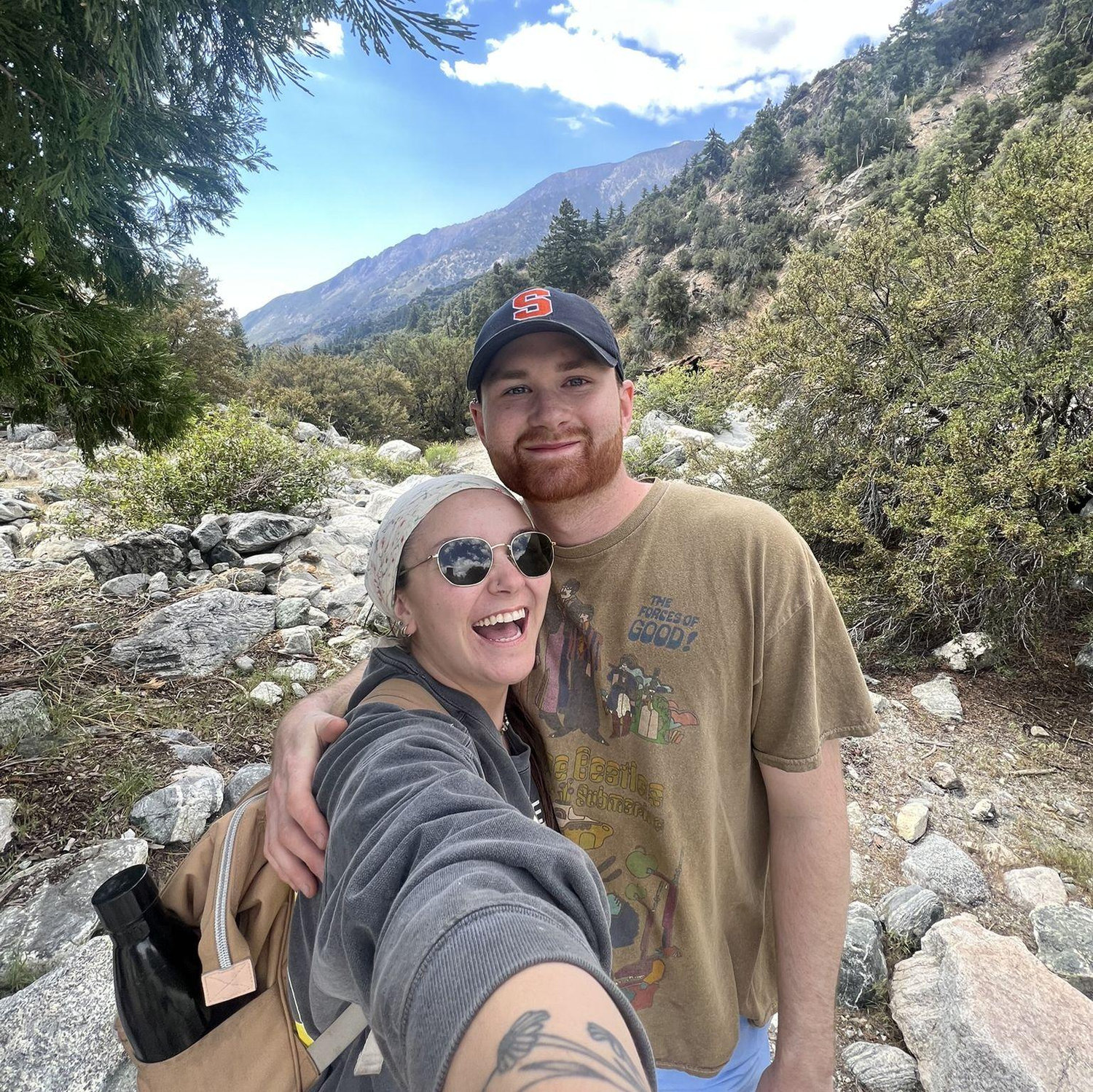 June 2, 2025: We traveled to California with Dad and Michelle. Highlights included playing ecolgies in the woods, our airbnb in Joshua Tree and matching tattoos!