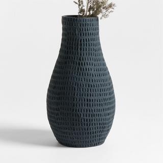Oaxaca Tall Cotton Mache Vase